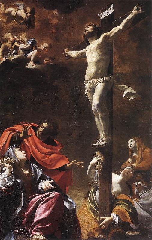 VOUET, Simon Crucifixion wet oil painting picture